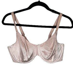Wacoal Womens Rose Dust Back Appeal Underwire Bra 36DD